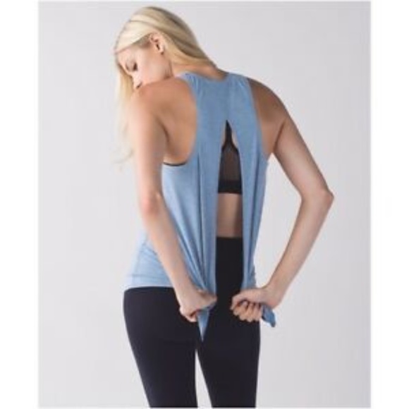 lululemon athletica Tops - Lululemon All Tied Up Yoga Tank Top S-M